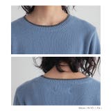 n'OrLABEL配色クルーネックニット  | osharewalker | 詳細画像7 