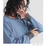 n'OrLABEL配色クルーネックニット  | osharewalker | 詳細画像8 