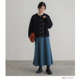n'OrLABEL裏起毛クルーネックカーディガン | osharewalker | 詳細画像11