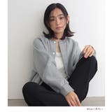 n'OrLABEL裏起毛クルーネックカーディガン | osharewalker | 詳細画像12