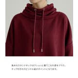 n'OrLABEL袖レイヤード裏起毛スタンドトップス  | osharewalker | 詳細画像7 