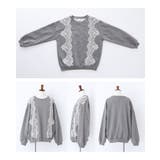 n'OrLABELレーステープ裏起毛プルオーバー  | osharewalker | 詳細画像17 