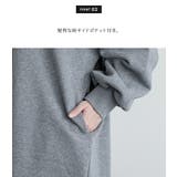 n'OrLABEL裏起毛ハイネックチュニックスウェット | osharewalker | 詳細画像6