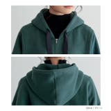 n'OrLABEL裏起毛ダブルジップパーカー  | osharewalker | 詳細画像16