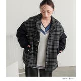 n'OrLABELチルデンニット切替裏起毛プルオーバー  | osharewalker | 詳細画像11 