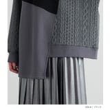 n'OrLABEL裏起毛アシメ異素材プルオーバー  | osharewalker | 詳細画像14 