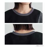 n'OrLABEL裏起毛アシメ異素材プルオーバー  | osharewalker | 詳細画像15 