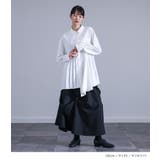 kOhAKUプリーツアシンメトリーフレアシャツ  | osharewalker | 詳細画像4 