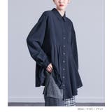 kOhAKUプリーツアシンメトリーフレアシャツ  | osharewalker | 詳細画像8 