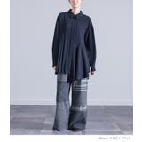 kOhAKUプリーツアシンメトリーフレアシャツ  | osharewalker | 詳細画像9 