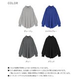 n'OrLABEL裾ラウンドスタンドネックニット  | osharewalker | 詳細画像20 