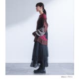 kOhAKU異素材配色切替ニット  | osharewalker | 詳細画像6 