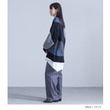 kOhAKU異素材配色切替ニット  | osharewalker | 詳細画像12 