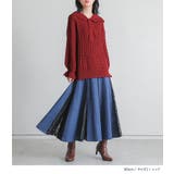 somari imaginationスカラップセーラーケーブルニット | osharewalker | 詳細画像10