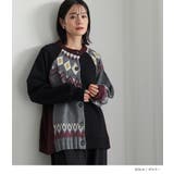 n'OrLABEL裏シャギーパッチワークノルディックニットカーデ  | osharewalker | 詳細画像8 
