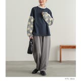 n'OrLABEL裏シャギー異素材ドットプルオーバー | osharewalker | 詳細画像6