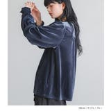 somari imaginationレースベロアブラウス | osharewalker | 詳細画像7