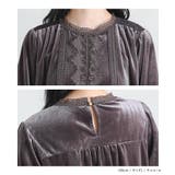 somari imaginationレースベロアブラウス | osharewalker | 詳細画像14