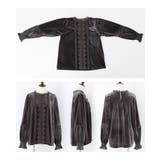 somari imaginationレースベロアブラウス | osharewalker | 詳細画像15