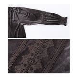 somari imaginationレースベロアブラウス | osharewalker | 詳細画像17