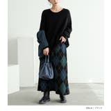 n'OrLABEL変形ドルマン配色ニット  | osharewalker | 詳細画像7 