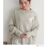 n'OrLABELレースモチーフドルマンチュニックニット  | osharewalker | 詳細画像14 