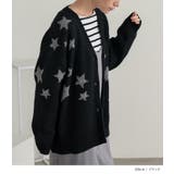 n'OrLABEL星柄ニットカーディガン  | osharewalker | 詳細画像11 