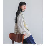 somari imagination花柄ジャカードニットカーディガン  | osharewalker | 詳細画像6 