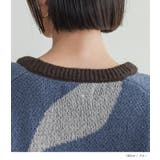 n'OrLABELウェーブ柄配色ロングカーディガン  | osharewalker | 詳細画像16 