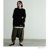 n'OrLABEL左肩釦デザインビッグニット  | osharewalker | 詳細画像7 