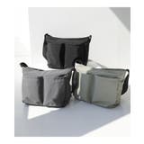 n'OrLABELダブルポケットナイロンショルダーバッグ  | osharewalker | 詳細画像15 