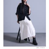 kOhAKU変形シャーリングデザインスカート | osharewalker | 詳細画像10
