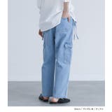 somari imaginationリボン付きデニムペインターパンツ | osharewalker | 詳細画像6