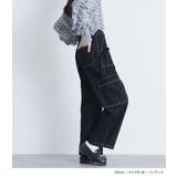 somari imaginationリボン付きデニムペインターパンツ | osharewalker | 詳細画像12