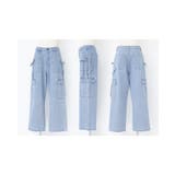 somari imaginationリボン付きデニムペインターパンツ | osharewalker | 詳細画像15