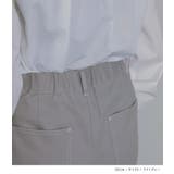 somari imaginationスカラップステッチストレートパンツ | osharewalker | 詳細画像4 