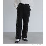 somari imaginationスカラップステッチストレートパンツ | osharewalker | 詳細画像8 