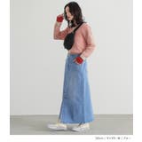 n'OrLABELストレッチデニムナロースカート | osharewalker | 詳細画像15