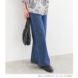 n'OrLABELフレキシンストレッチストレートワイドパンツ | osharewalker | 詳細画像15 