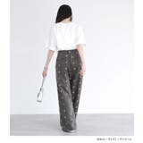 somari imagination花柄刺繍スラックス | osharewalker | 詳細画像6 