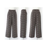 somari imagination花柄刺繍スラックス | osharewalker | 詳細画像15 