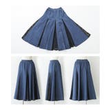 somari imaginationデニムレース切り替えスカート  | osharewalker | 詳細画像15 