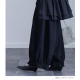 kOhAKU裾ゴムタックワイドパンツ | osharewalker | 詳細画像11