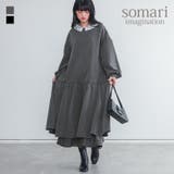 somari imagination襟レースフレアワンピース  | osharewalker | 詳細画像1 