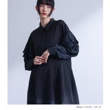 kOhAKU配色ラインコクーンワンピース | osharewalker | 詳細画像6