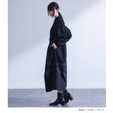 kOhAKU配色ラインコクーンワンピース | osharewalker | 詳細画像7