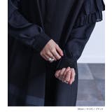 kOhAKU配色ラインコクーンワンピース | osharewalker | 詳細画像9