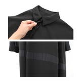 kOhAKU配色ラインコクーンワンピース | osharewalker | 詳細画像18