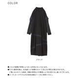 kOhAKU配色ラインコクーンワンピース | osharewalker | 詳細画像19