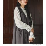 n'OrLABELレースブラウス&ジレワンピースセットアップ | osharewalker | 詳細画像12